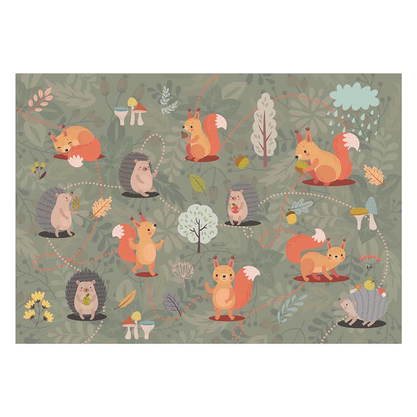 Fototapet Arkiio Friends Of The Forest