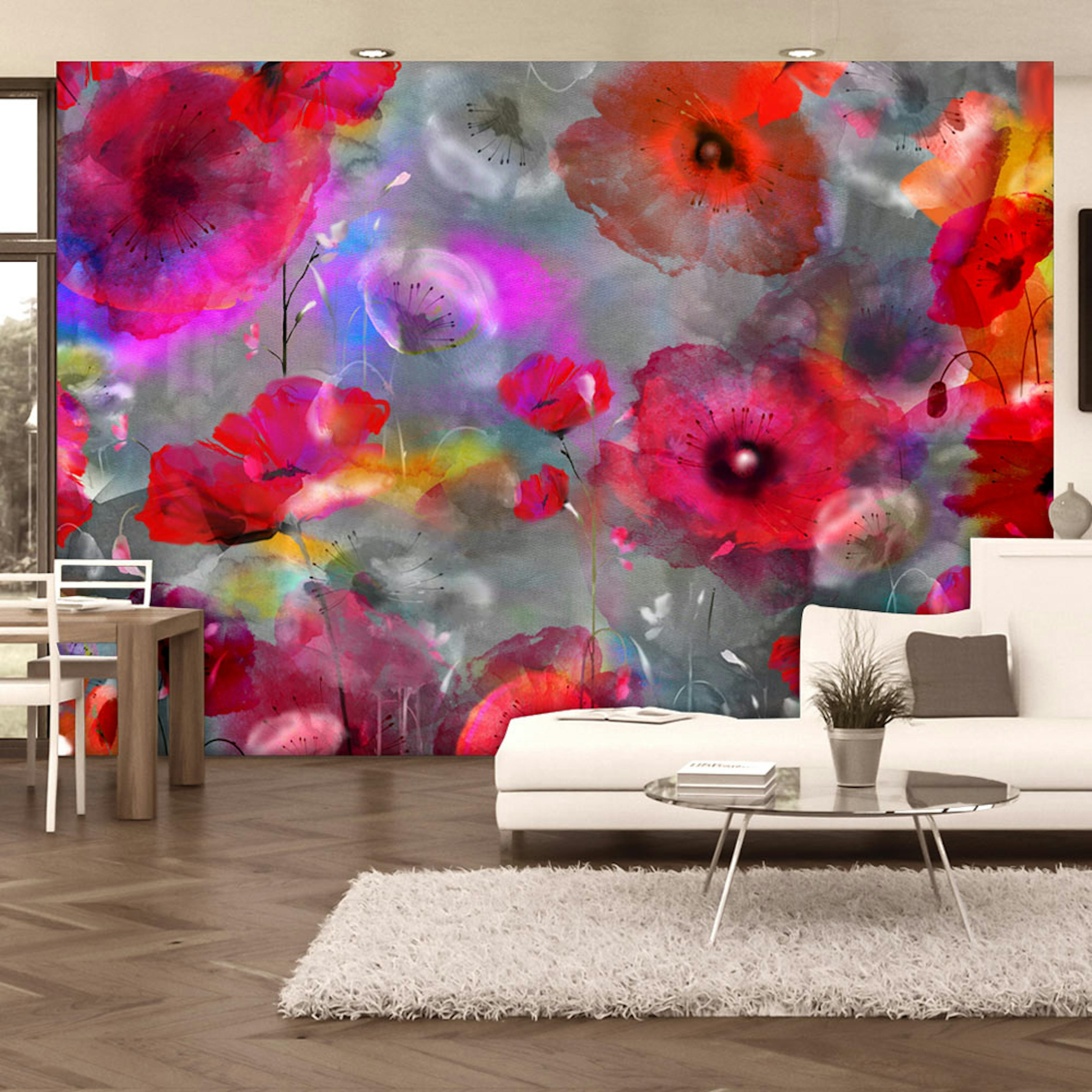 Fototapet Arkiio Painted Poppies