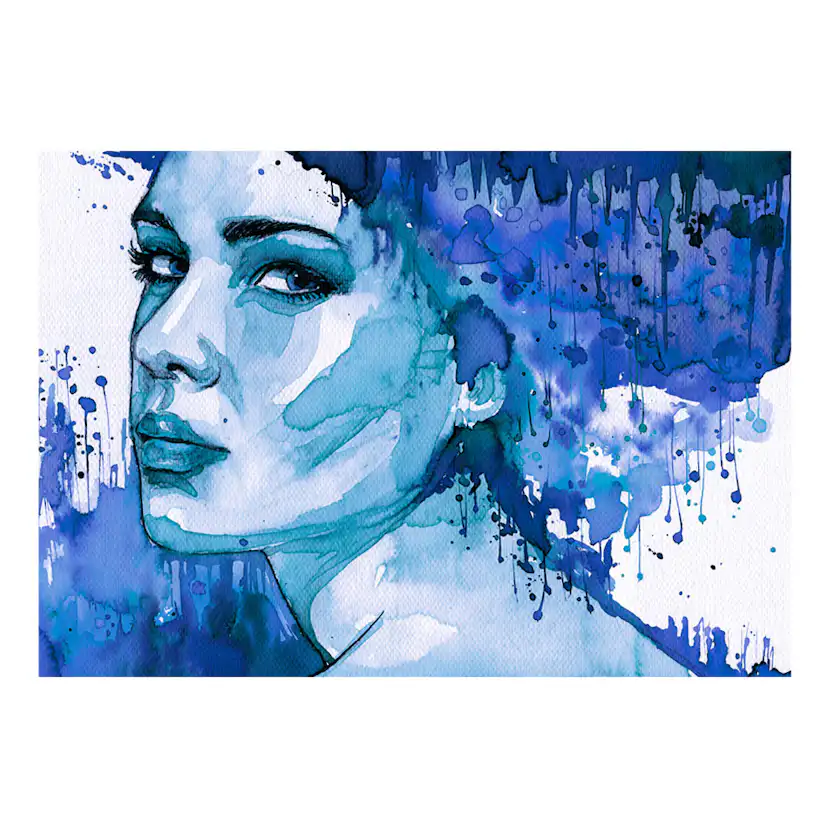 Fototapet Arkiio Blue Lady