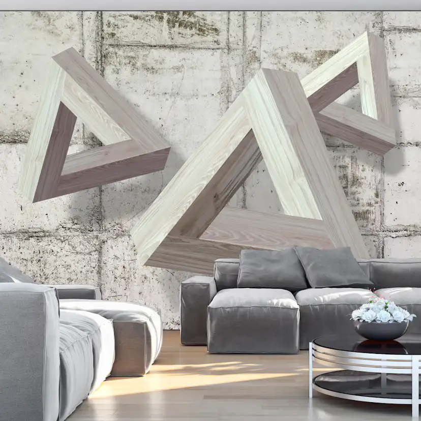 Fototapet Arkiio Grey Trio