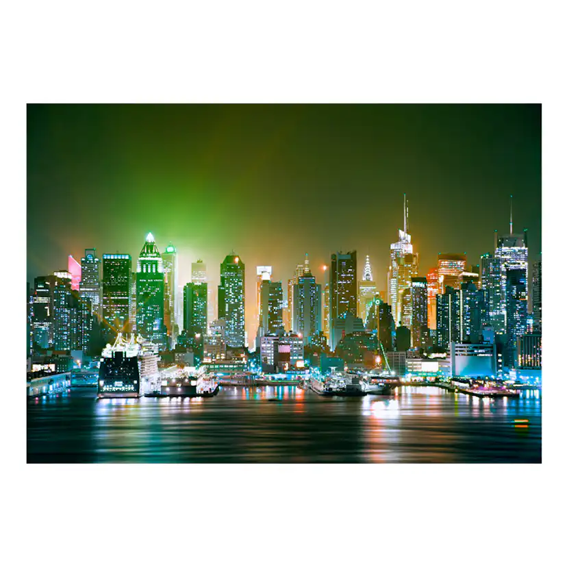 Fototapet Arkiio Ny: Enlightened Harbour
