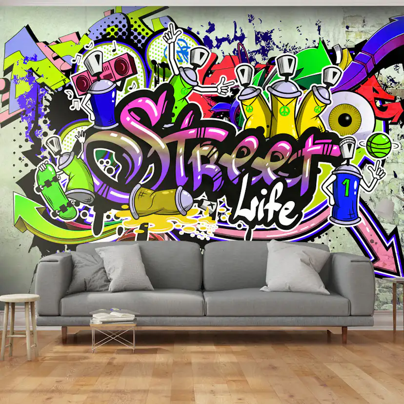 Fototapet Arkiio Colourful Cooperation