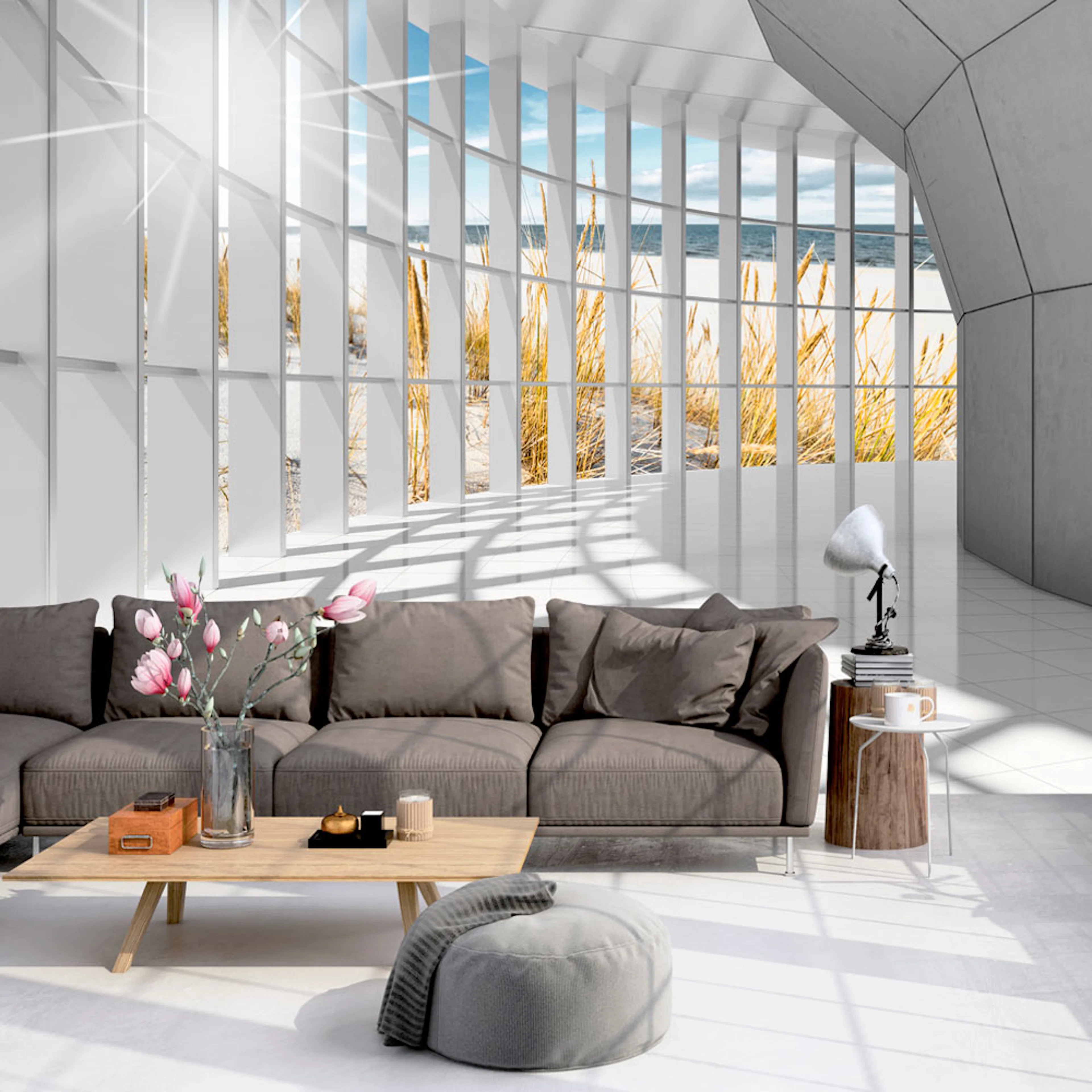 Fototapet Arkiio Självhäftande Seaside Bastion