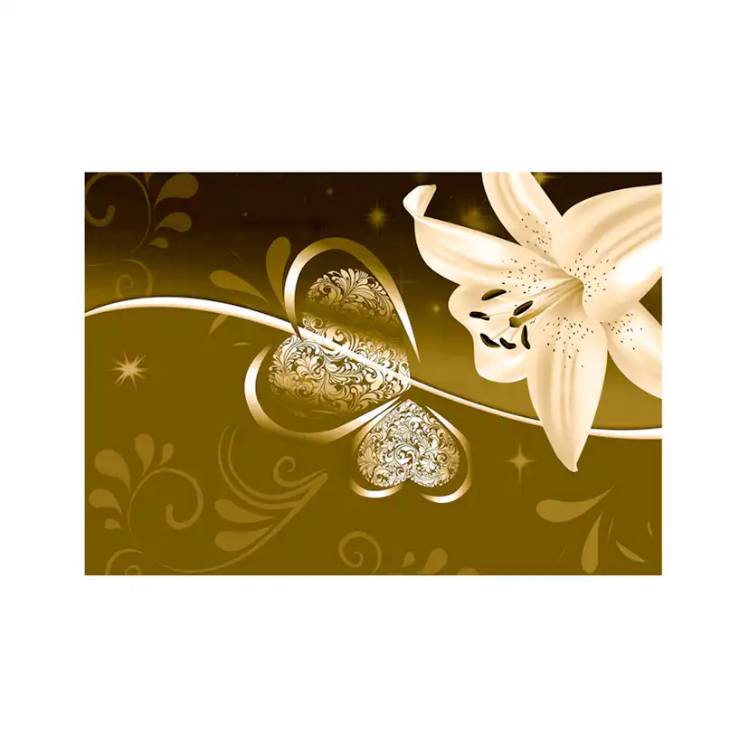 Fototapet Arkiio Lily In Shades Of Green