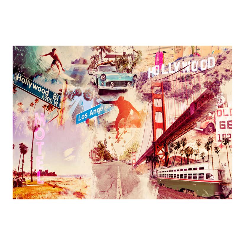 Fototapet Arkiio Hollywood, Miami, Los Angeles...