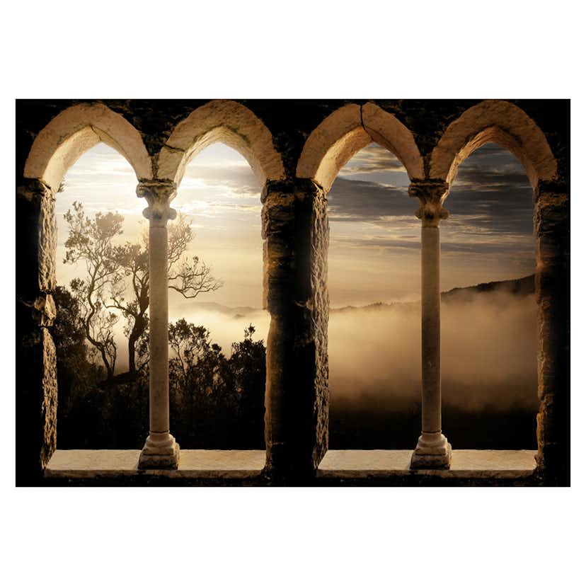 Fototapet Arkiio Mountain Monastery