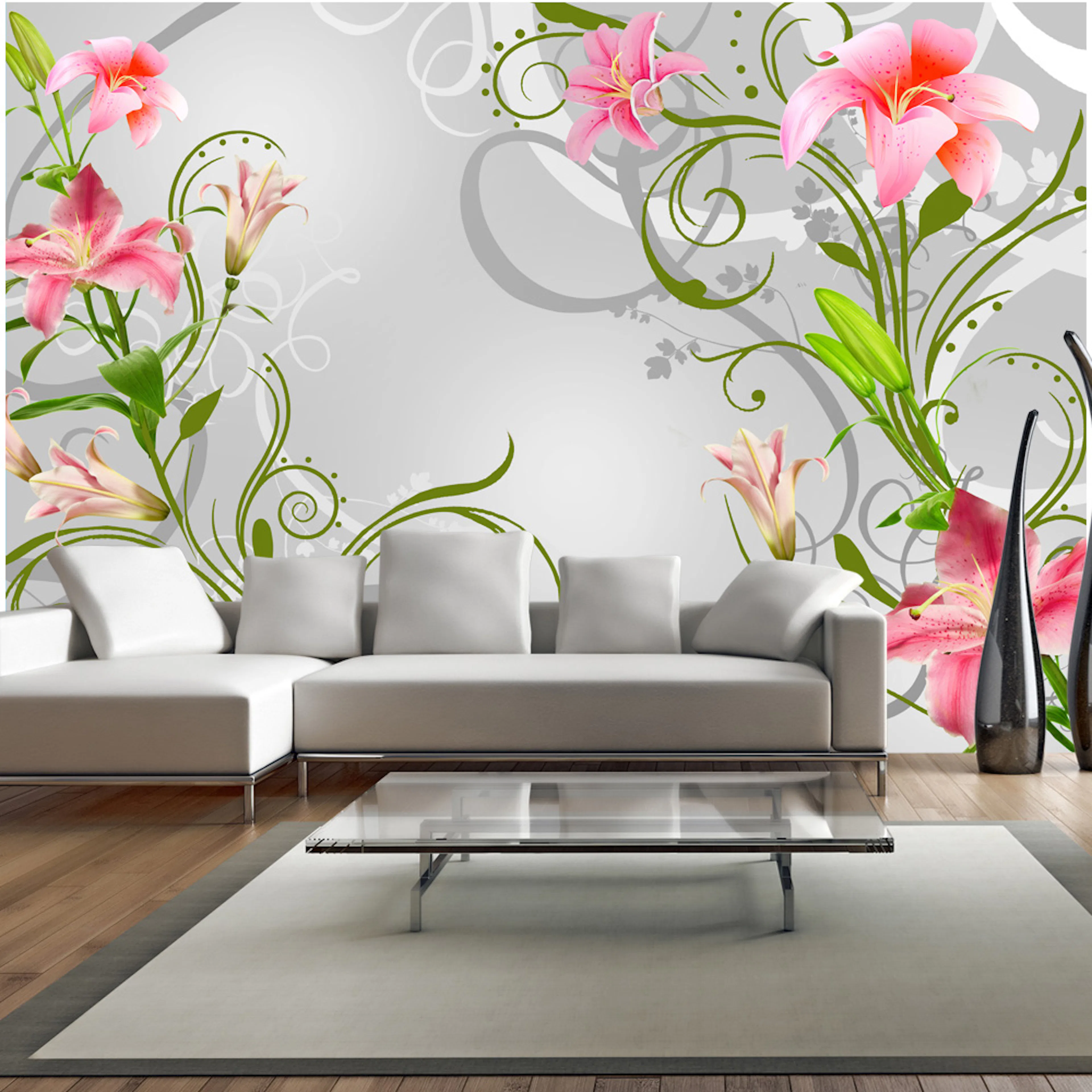 Fototapet Arkiio Subtle Beauty Of The Lilies III