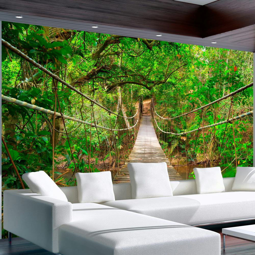 Fototapet Arkiio Bridge Amid Greenery