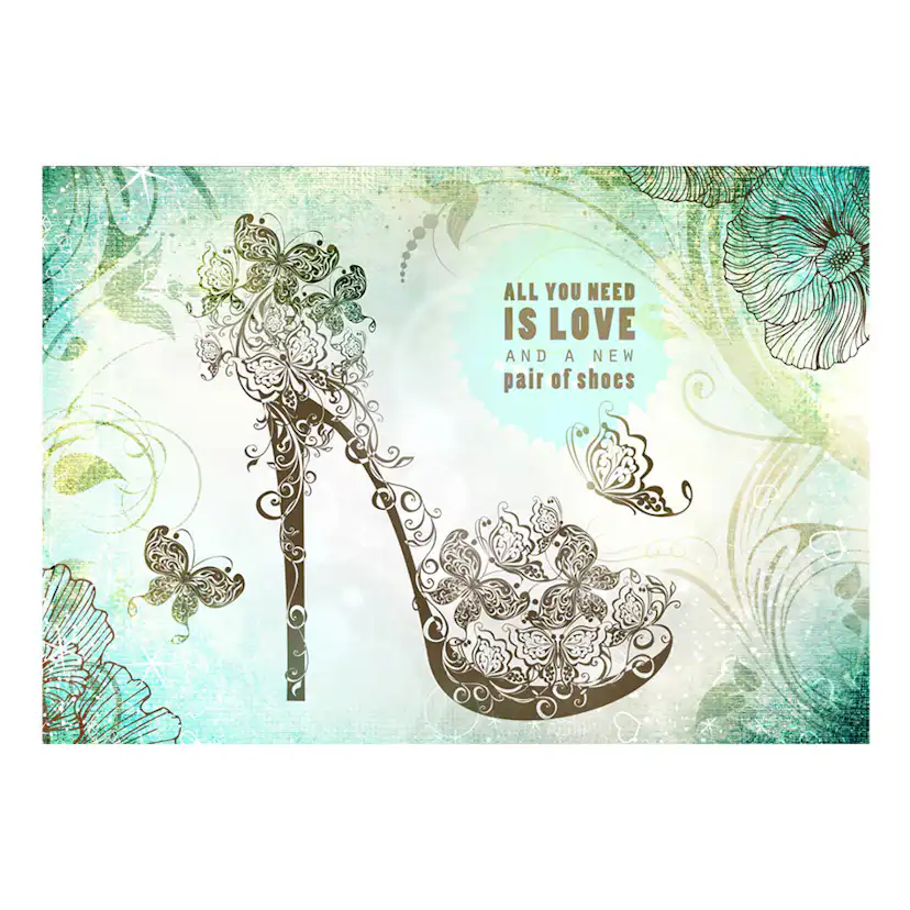 Fototapet Arkiio All You Need Is ... A New Pair Of Shoes