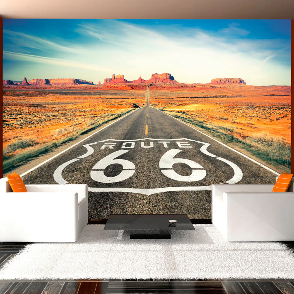 Fototapet Arkiio Självhäftande Route 66