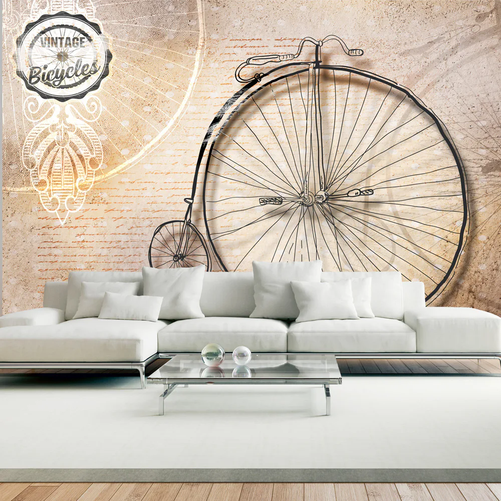 Fototapet Arkiio Vintage Bicycles Sepia