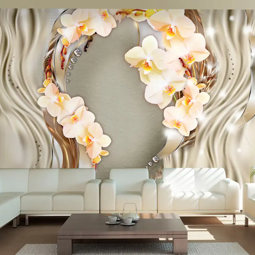 Fototapet Arkiio Wreath Of Orchids