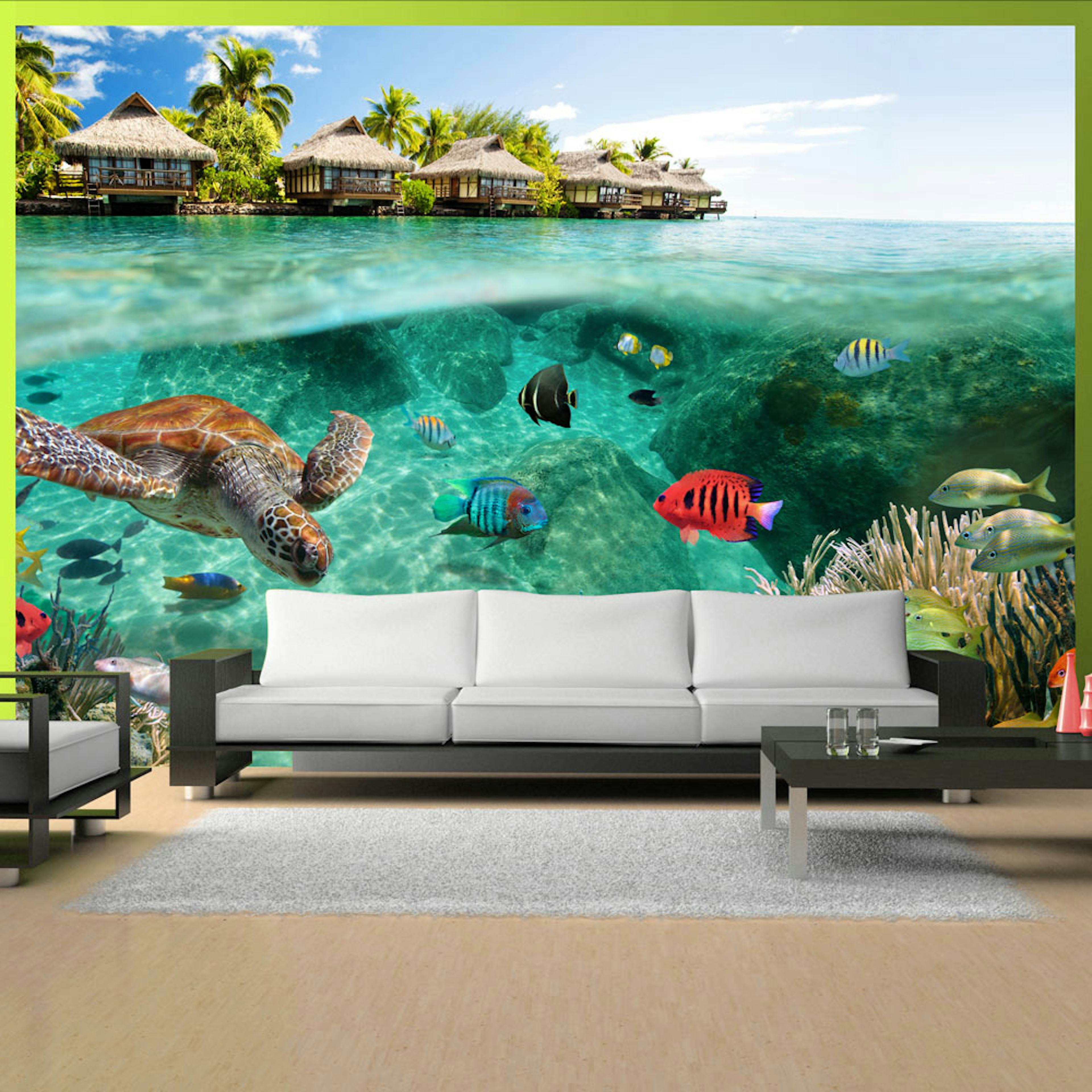 Fototapet Arkiio Under The Surface Of Water