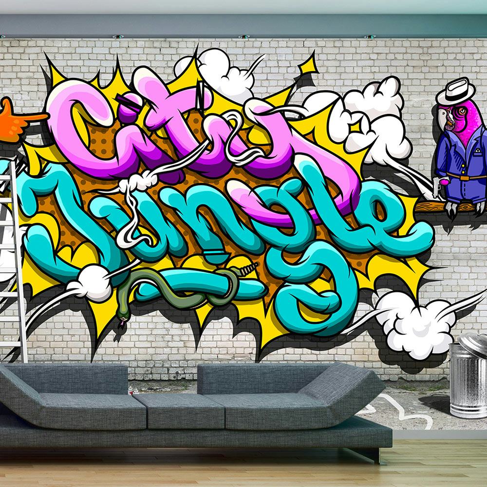 Fototapet Arkiio Pink Parrot