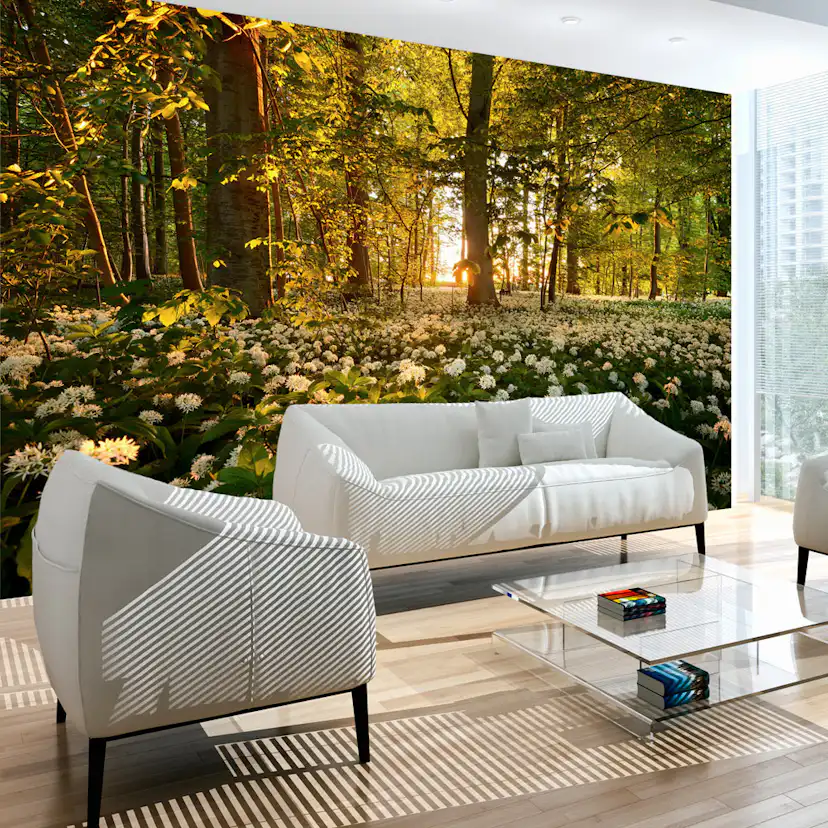 Fototapet Arkiio Självhäftande Forest Flora