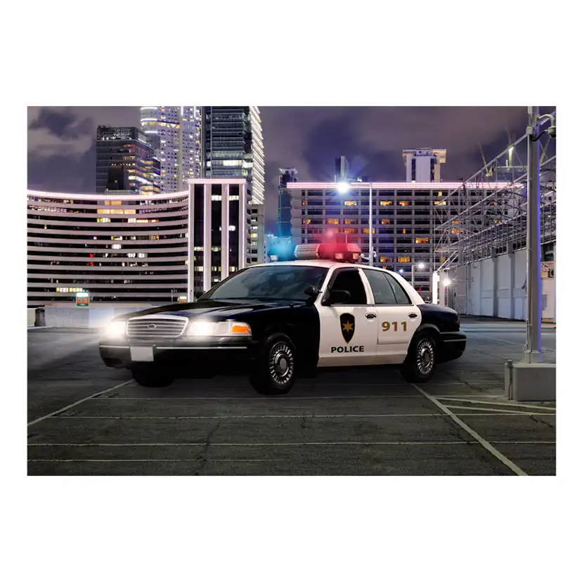 Fototapet Arkiio Police Car