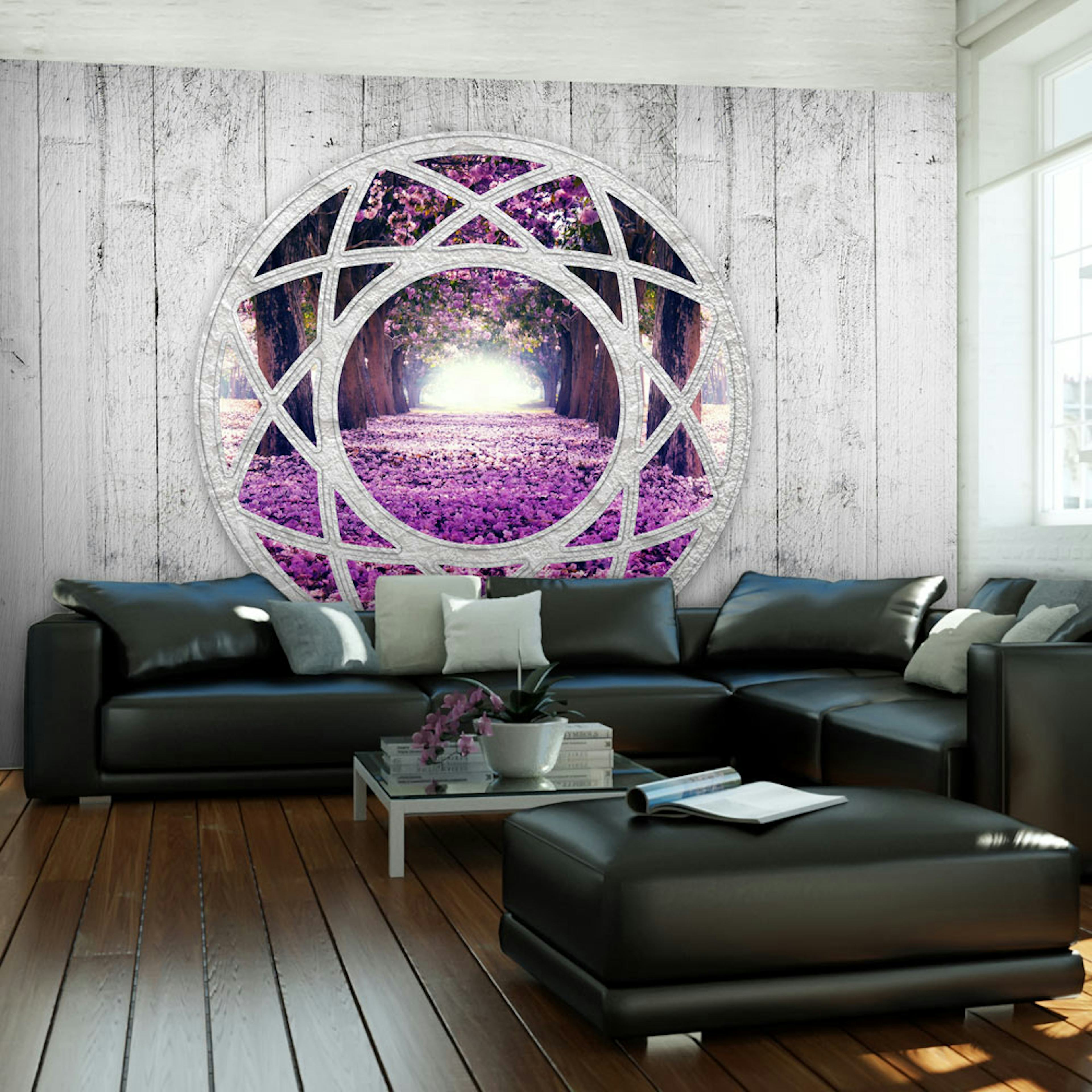 Fototapet Arkiio Fuchsia Landscape