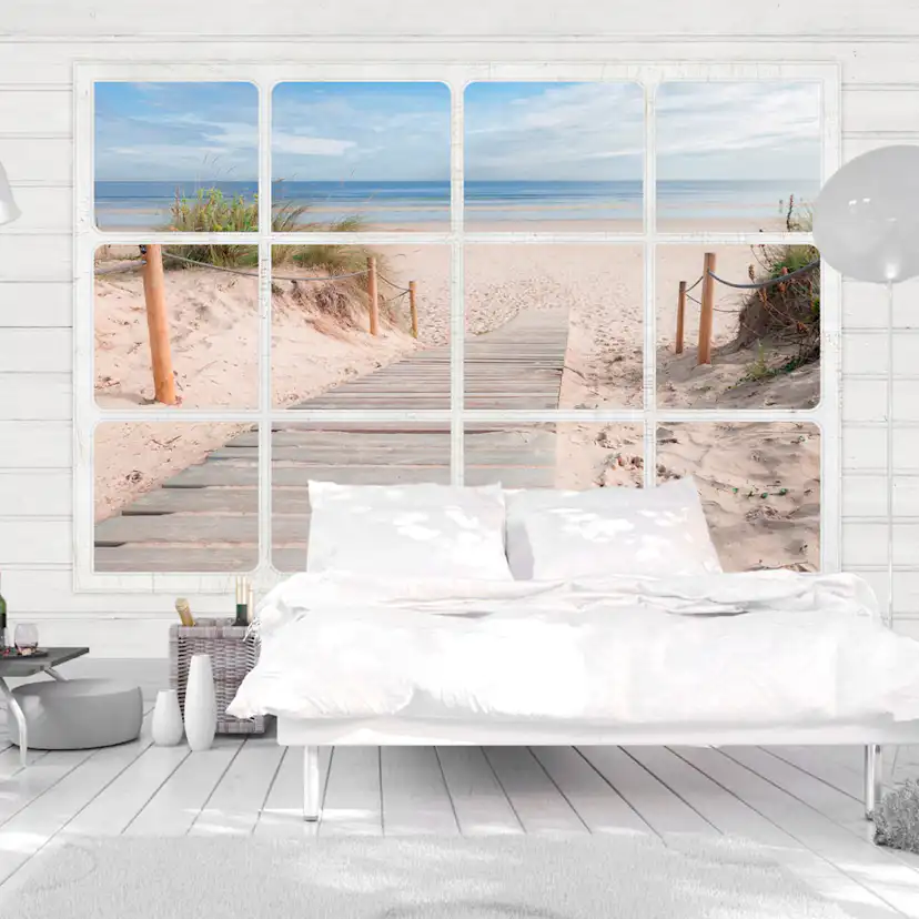 Fototapet Arkiio Window & Beach