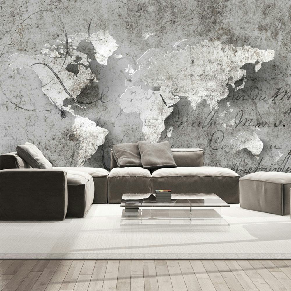 Fototapet Arkiio Map And Letter