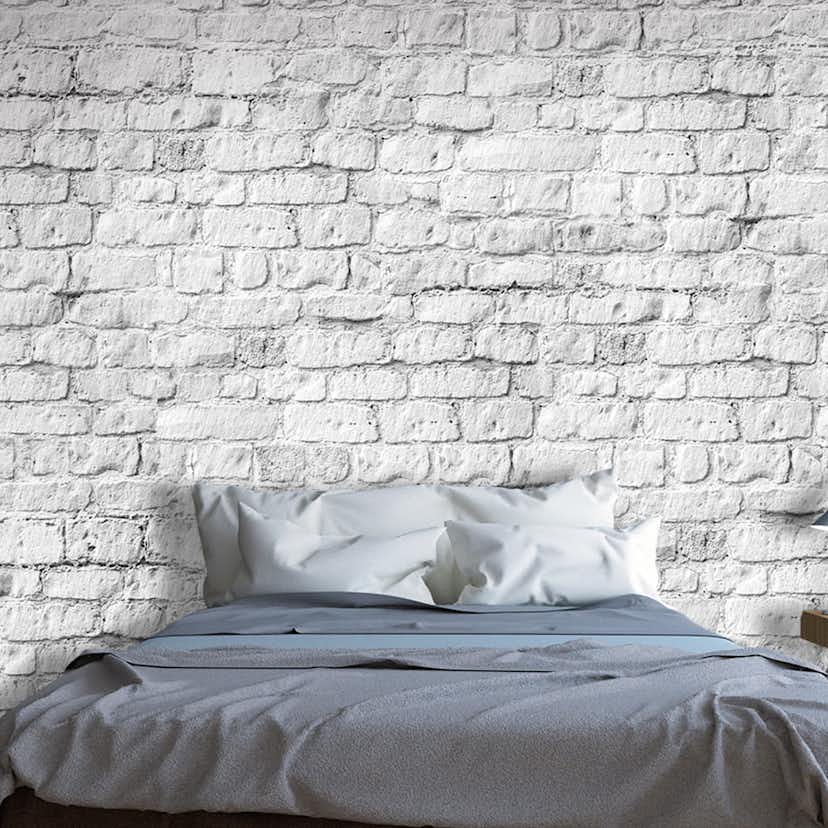 Fototapet Arkiio White Brick SNEW011382
