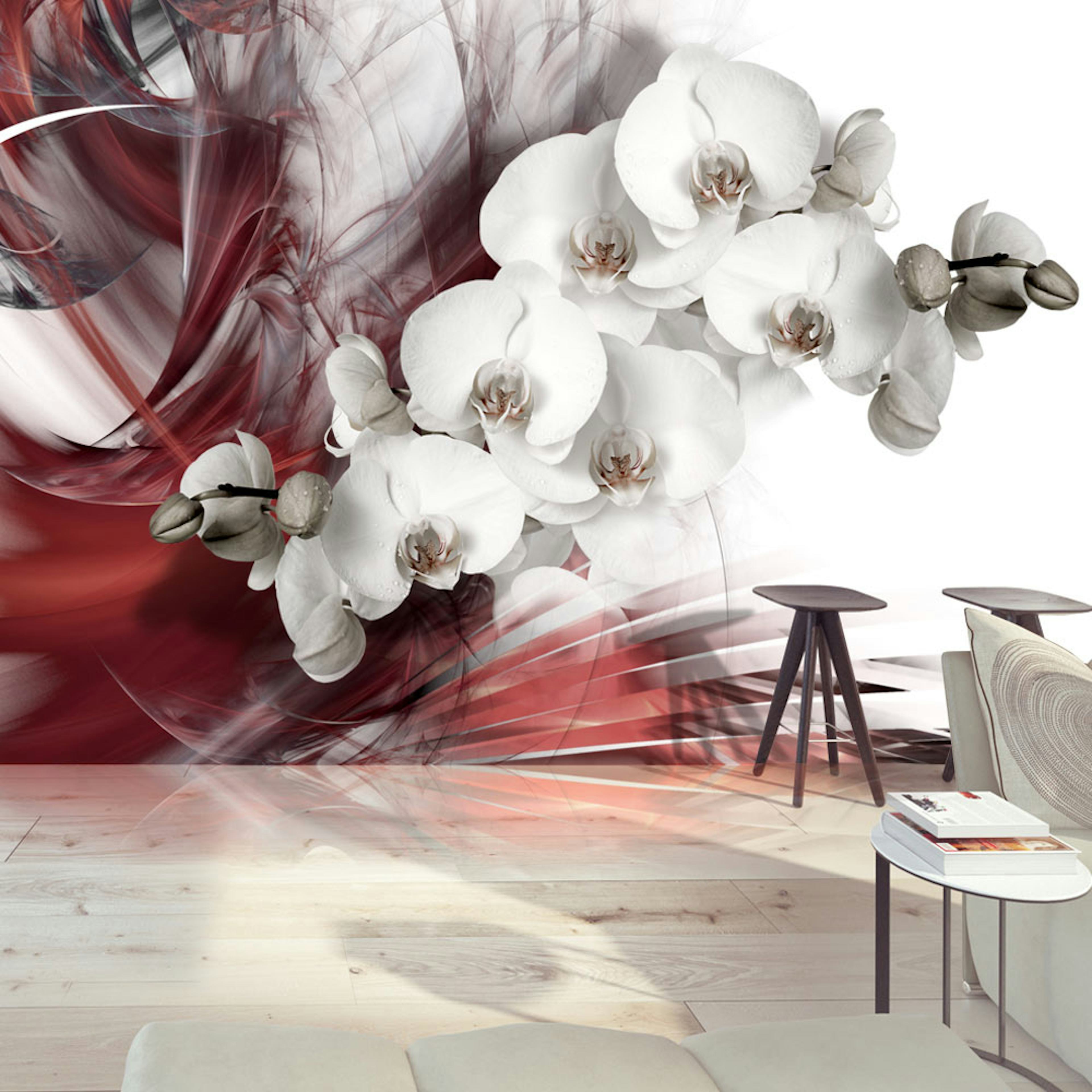Fototapet Arkiio Orchid In Red