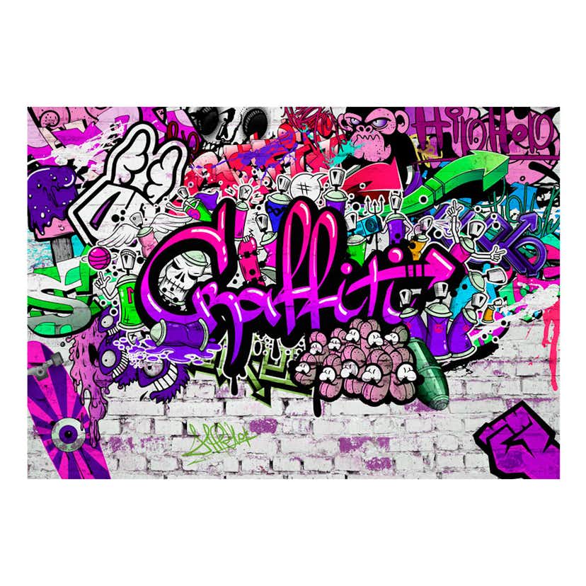 Fototapet Arkiio Purple Graffiti