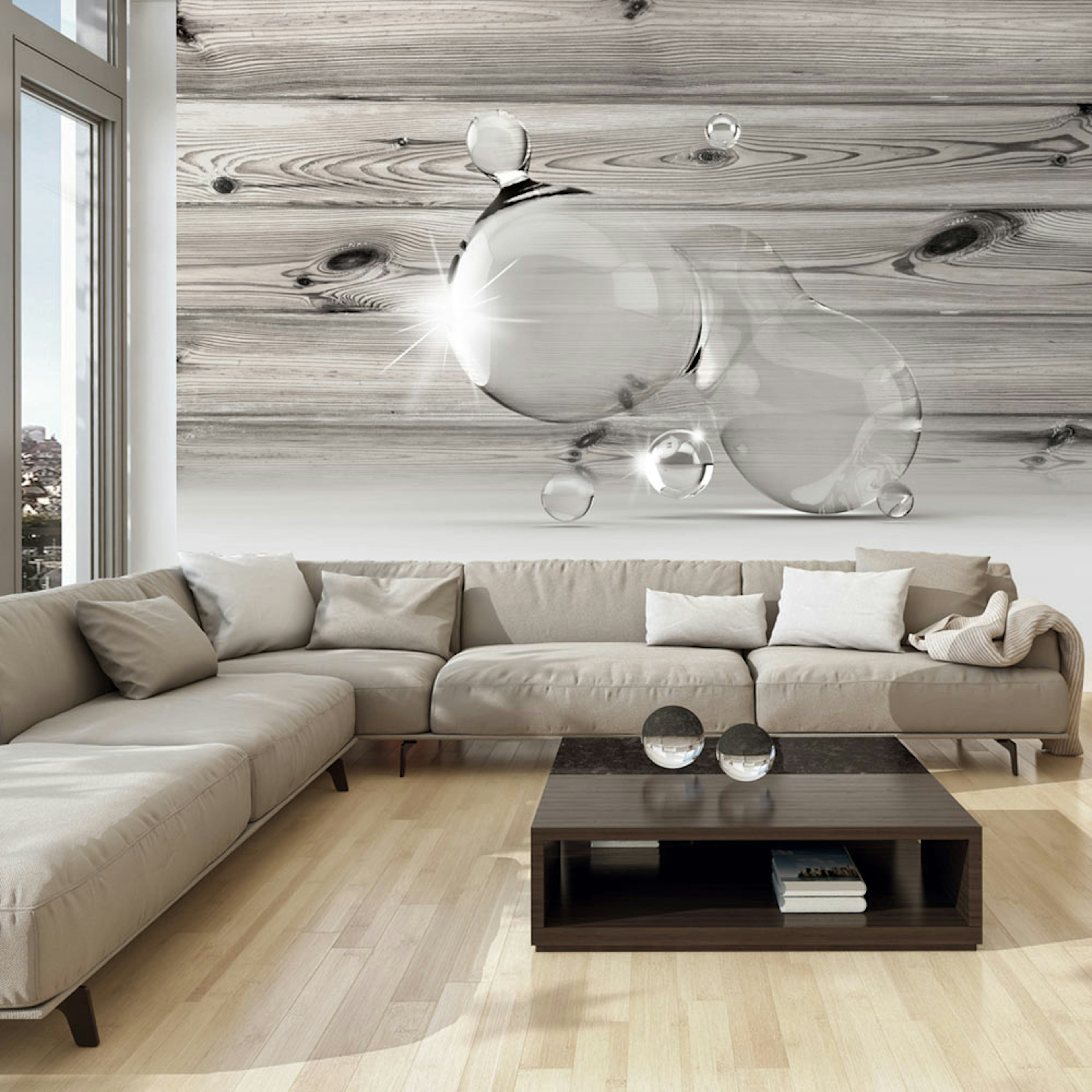 Fototapet Arkiio Light In Drops Of Water