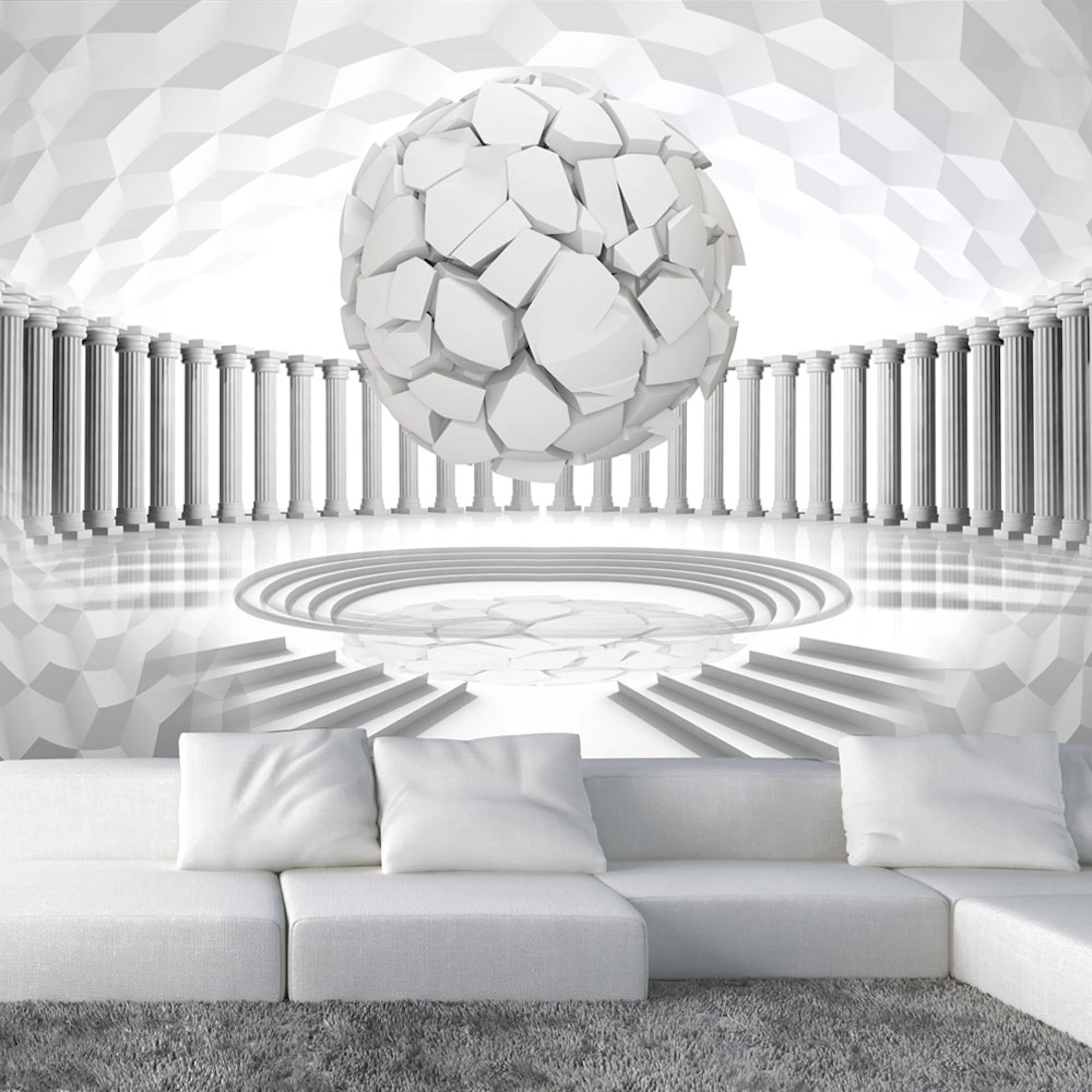 Fototapet Arkiio Självhäftande Hidden Geometry