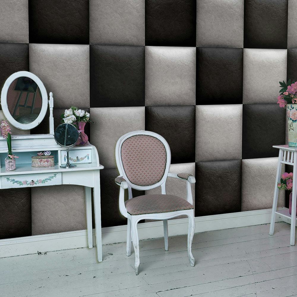 Fototapet Arkiio Leather chessboard 50x1000 cm