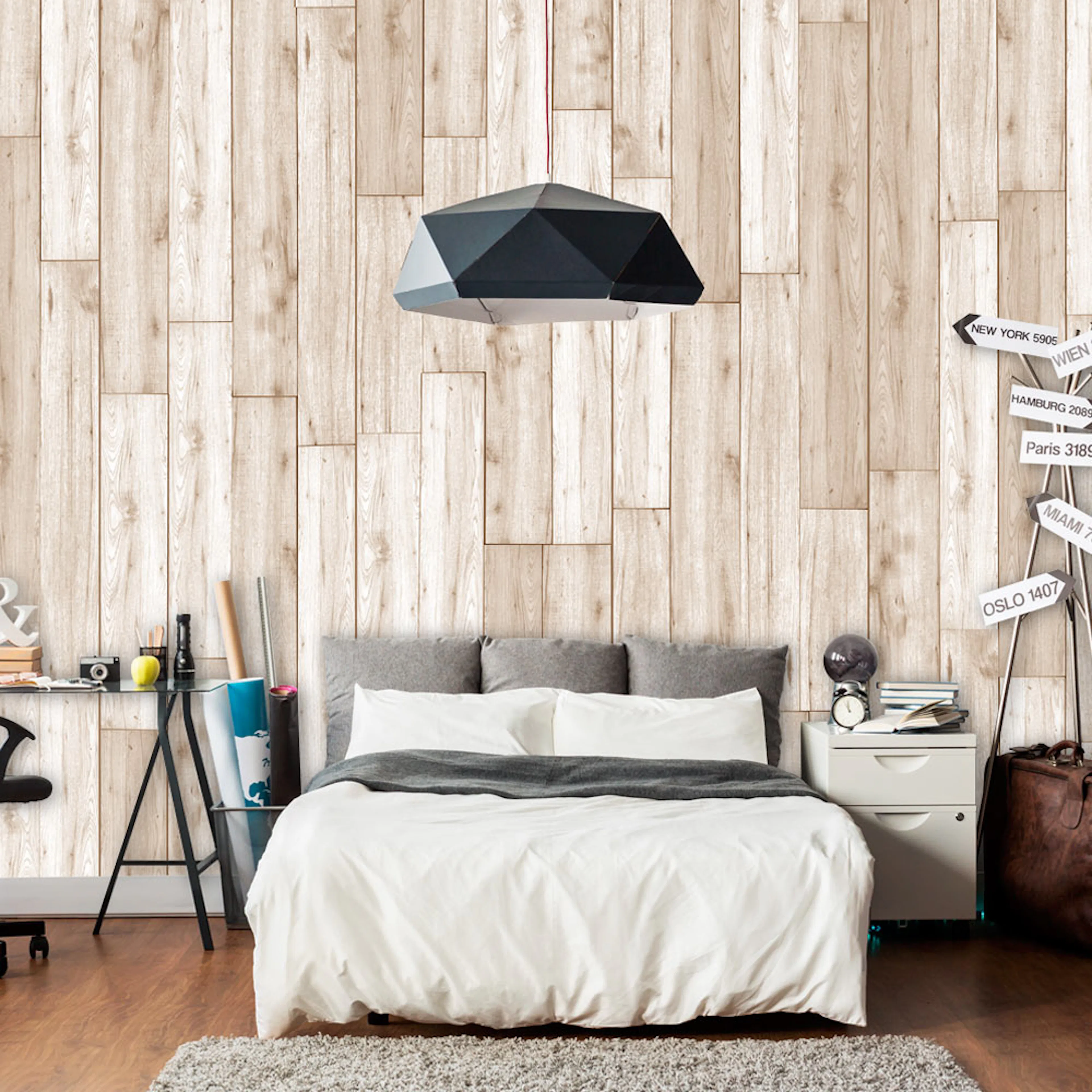 Fototapet Arkiio Tabulam ligneam 50x1000 cm