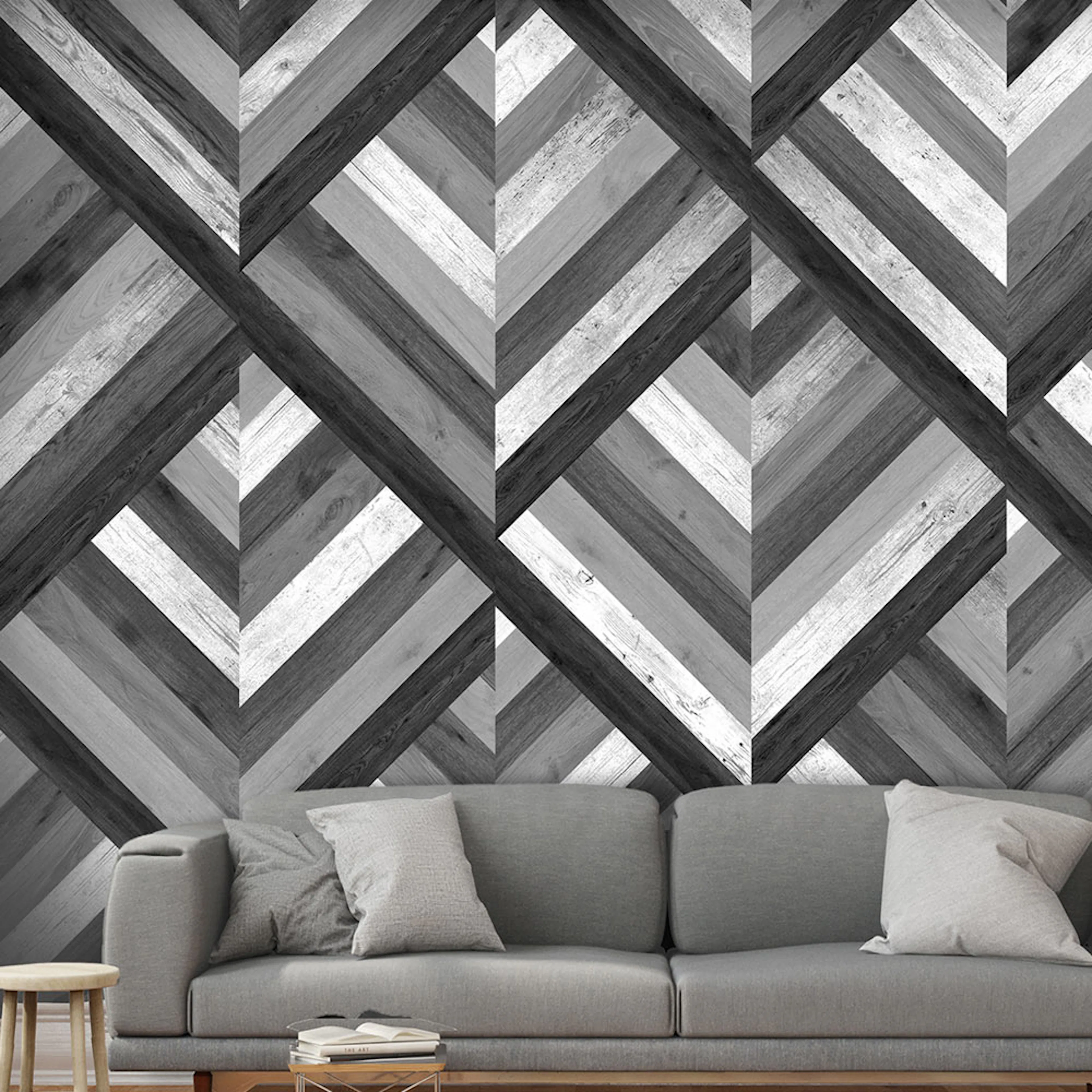 Fototapet Arkiio Grey Maze 50x1000 cm