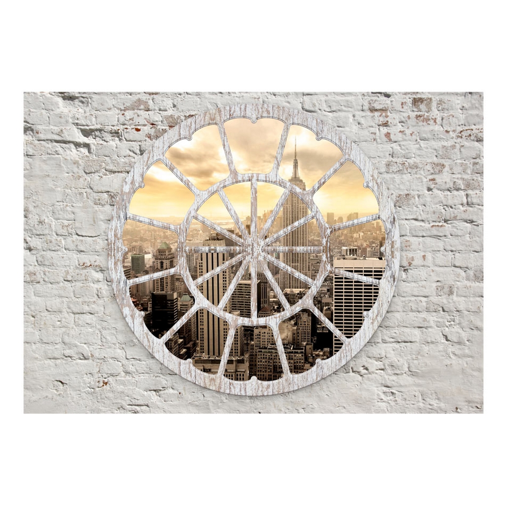 Fototapet Arkiio Självhäftande New York A View Through The Window