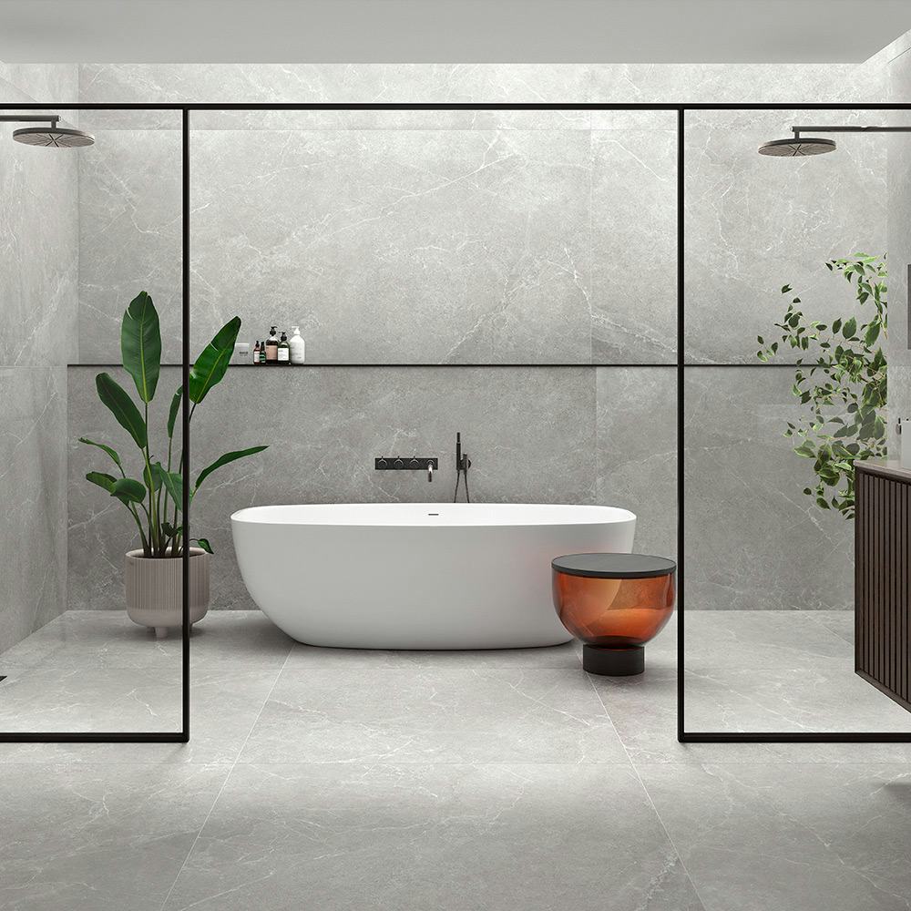 Klinker Tenfors Storm Grey 90x90 cm