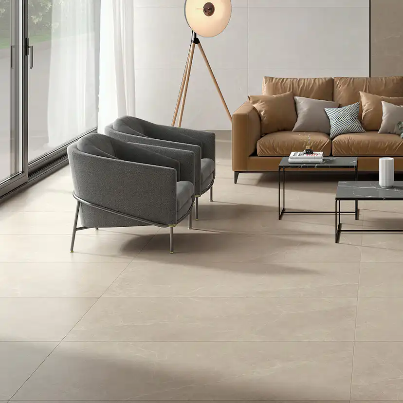 Klinker Tenfors Storm Earth 90x90 cm