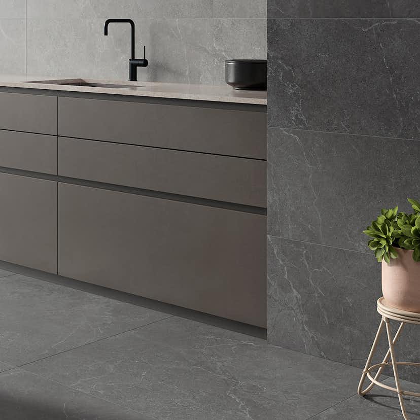 Klinker Tenfors Storm Cloud 90x90 cm