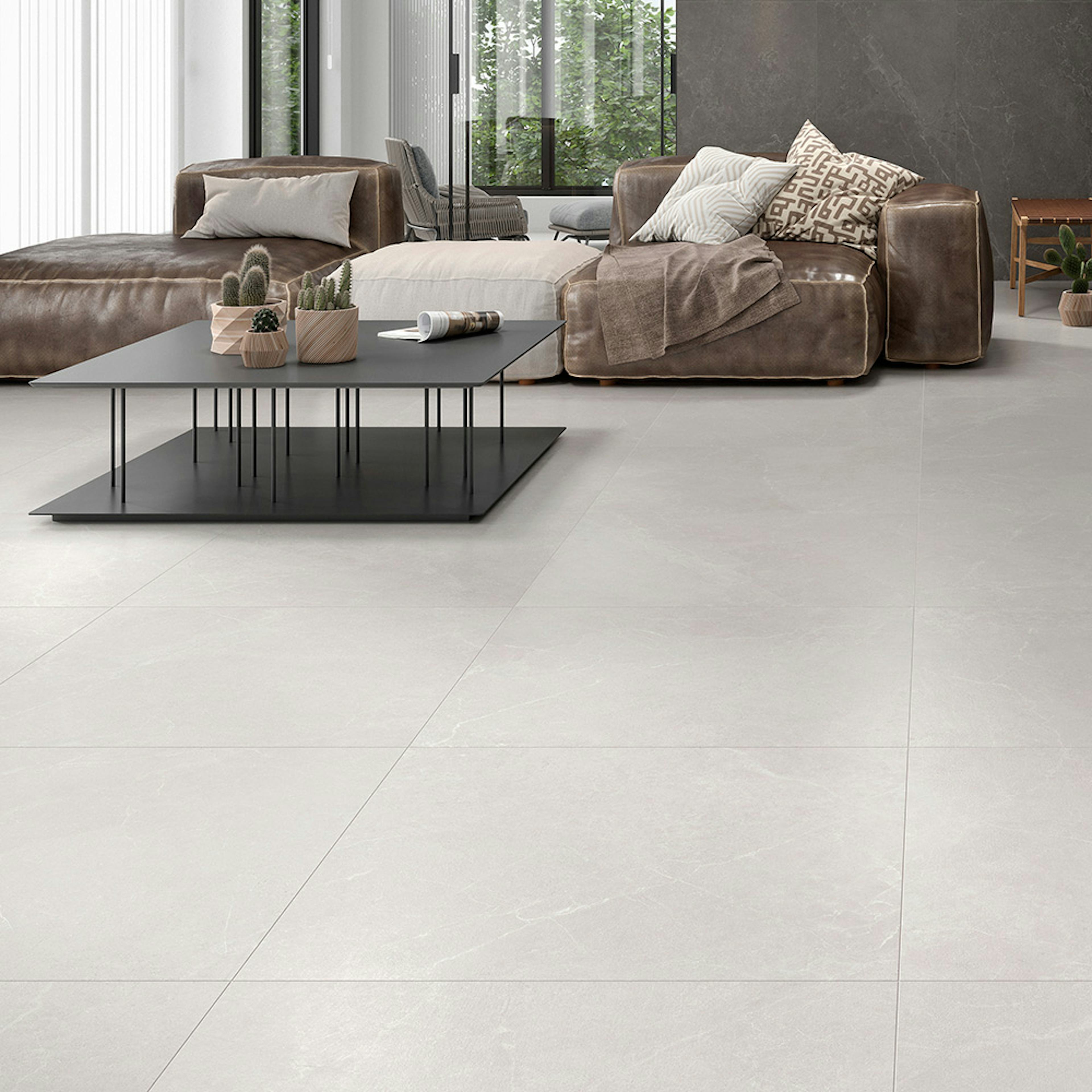 Klinker Tenfors Storm White 120x120 cm