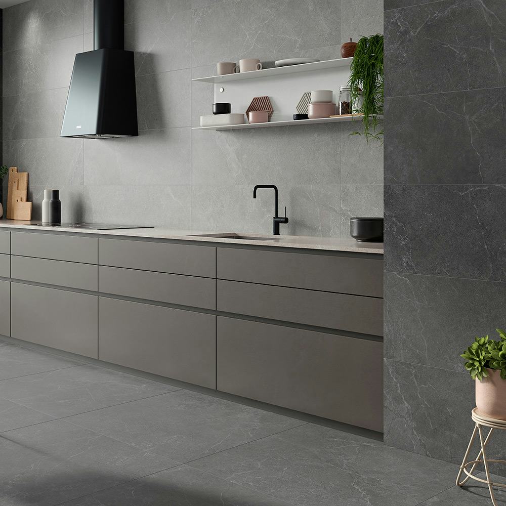 Klinker Tenfors Storm Cloud 120x120 cm