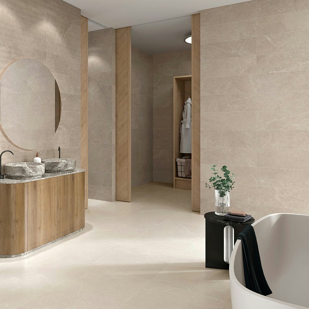 Klinker Tenfors Storm Cream 120x120 cm