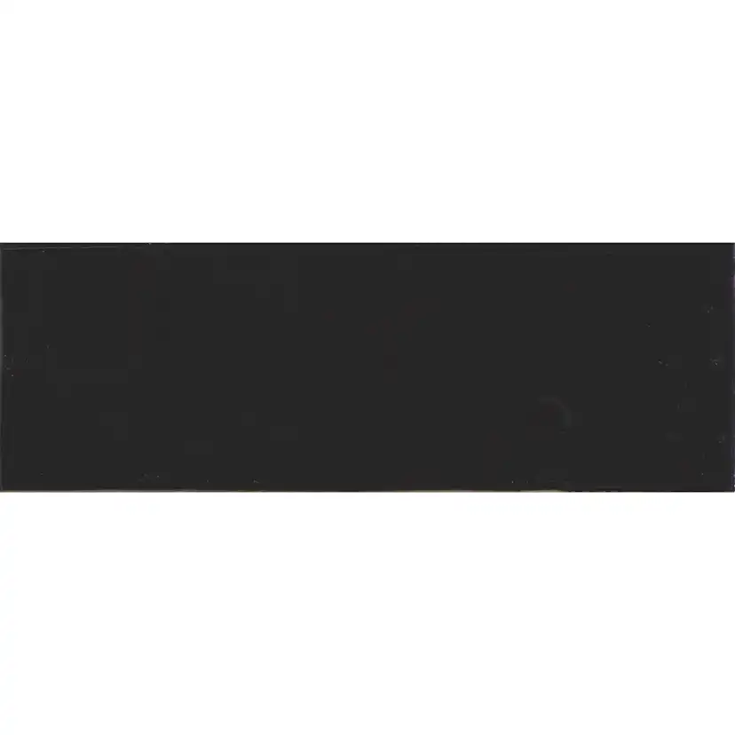 Kakel Tenfors Lineo Black Blank 6,5x20 cm