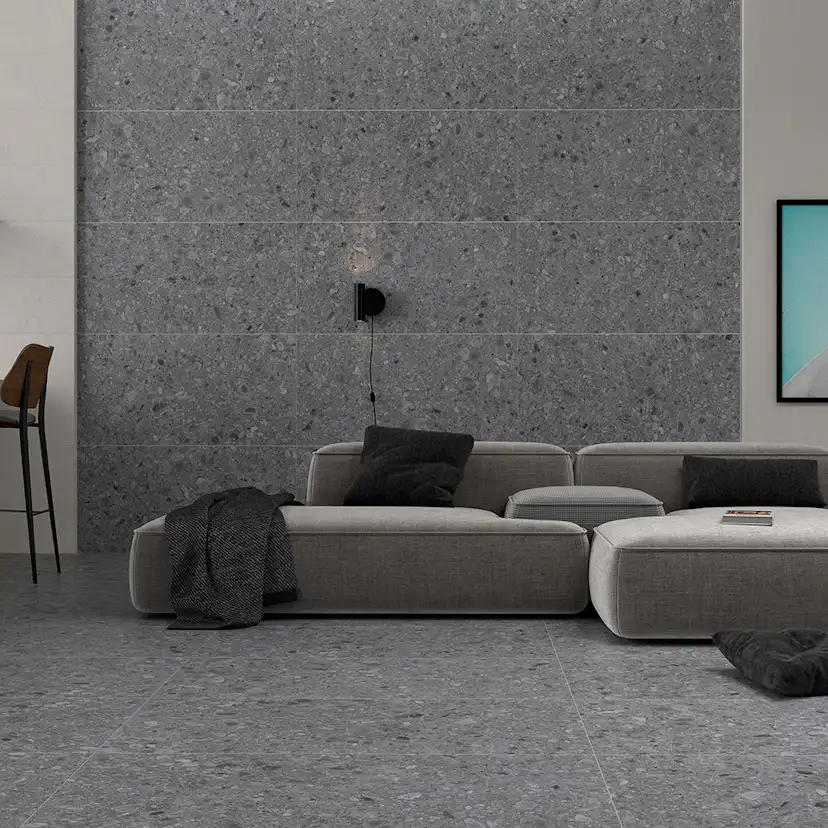 Klinker Tenfors Flodsten Winter 90x90 cm