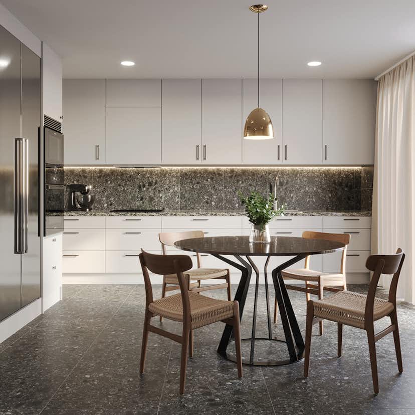 Klinker Tenfors Flodsten Night 60x60 cm