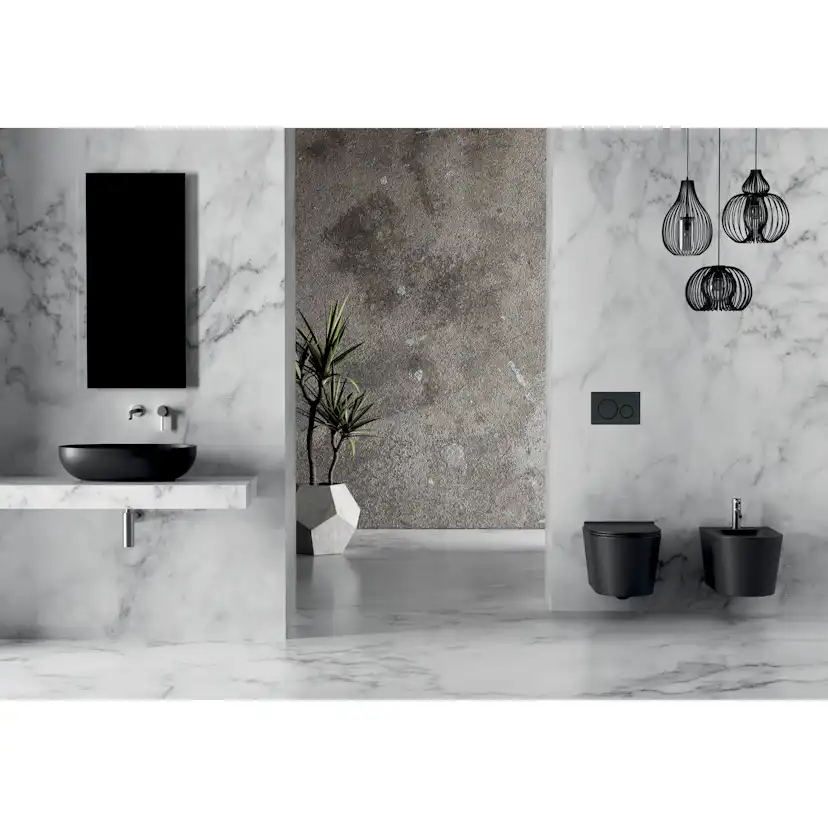 Vägghängd Toalettstol LH Elba