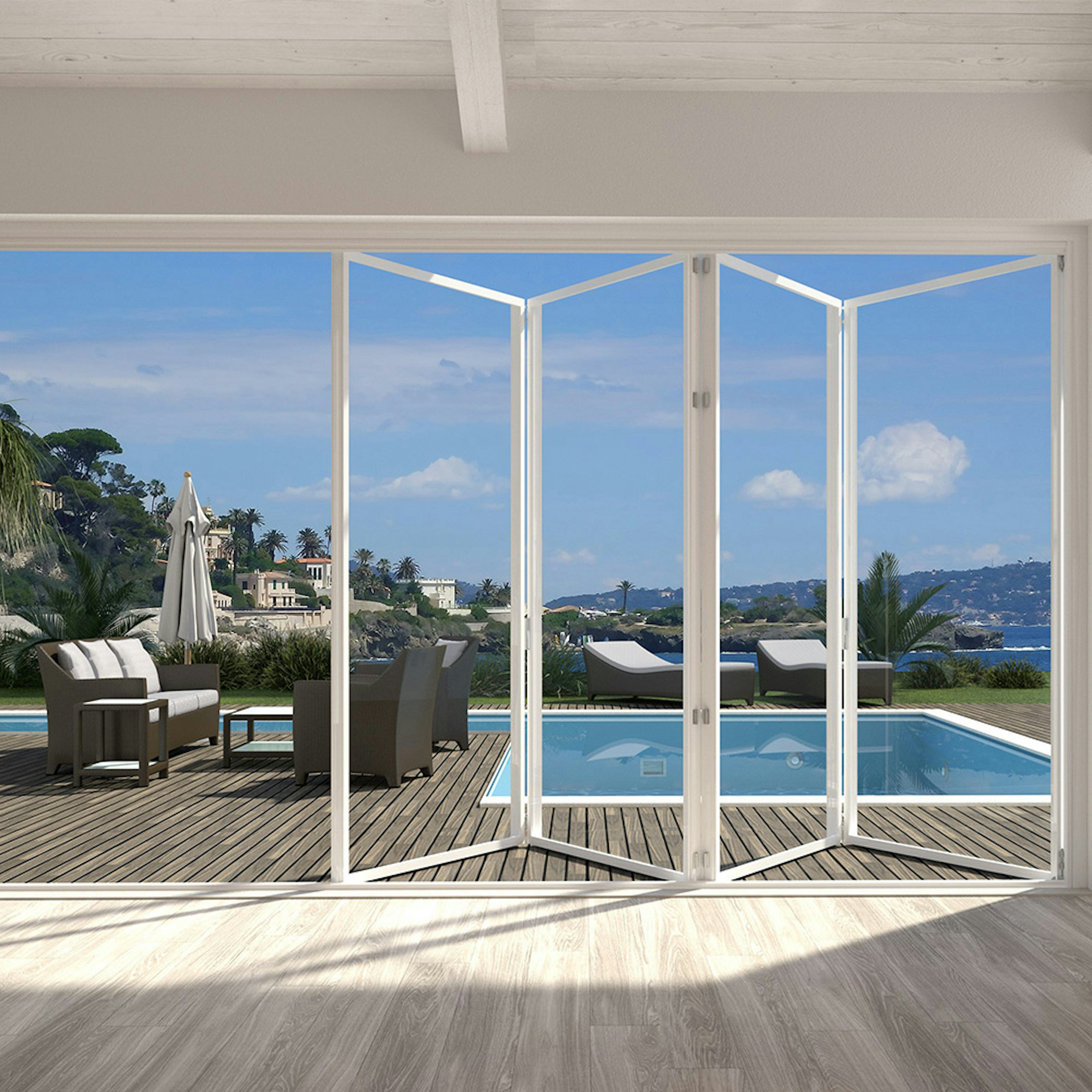 Vikparti Allvy Sunroom s75 3-Glas 8-Delad