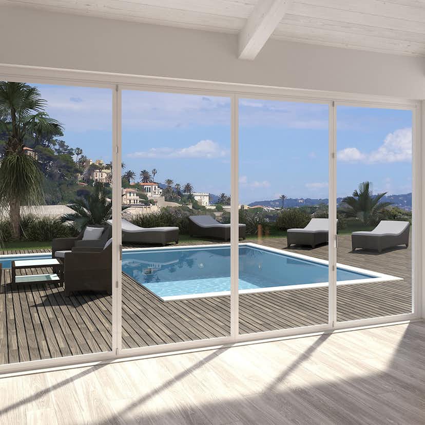 Vikparti Allvy Sunroom s75 3-Glas 3-Delad