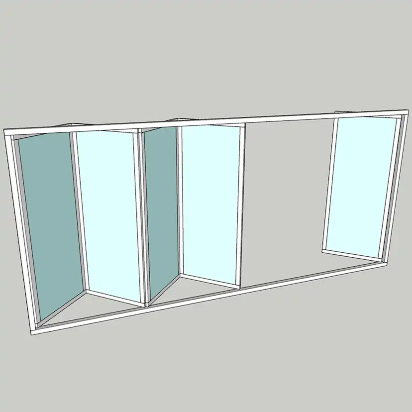 Vikparti Allvy Sunroom s30 5-Delad