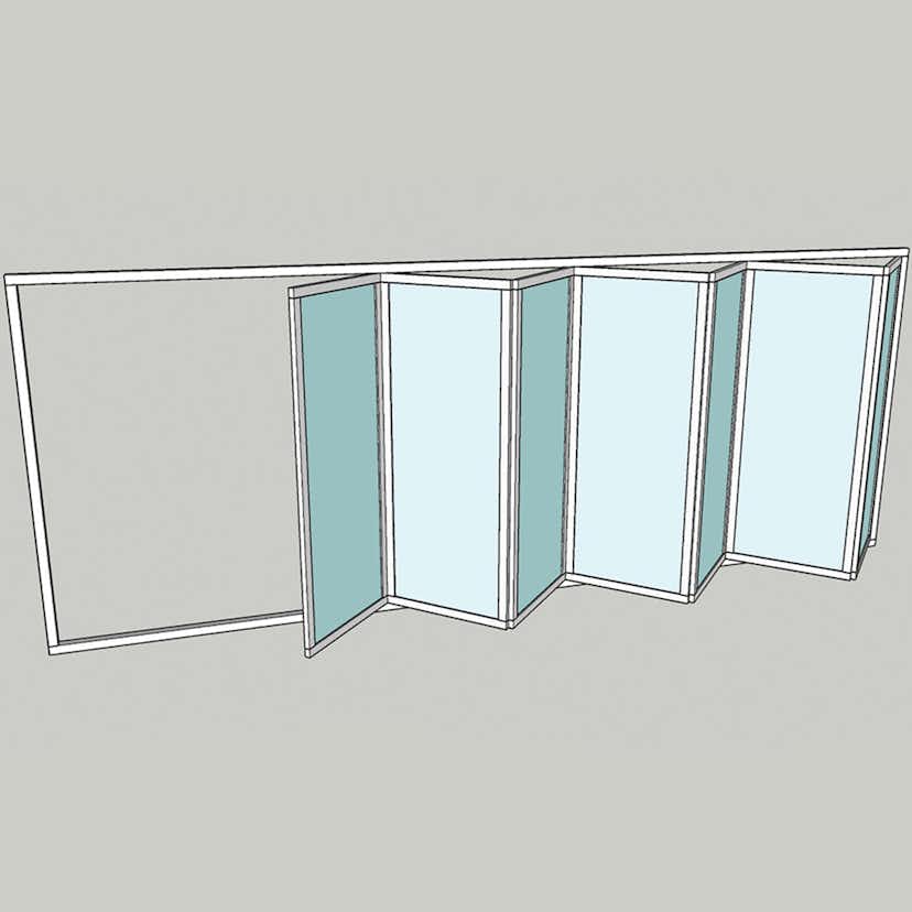 Vikparti Allvy Sunroom s30 7-Delad