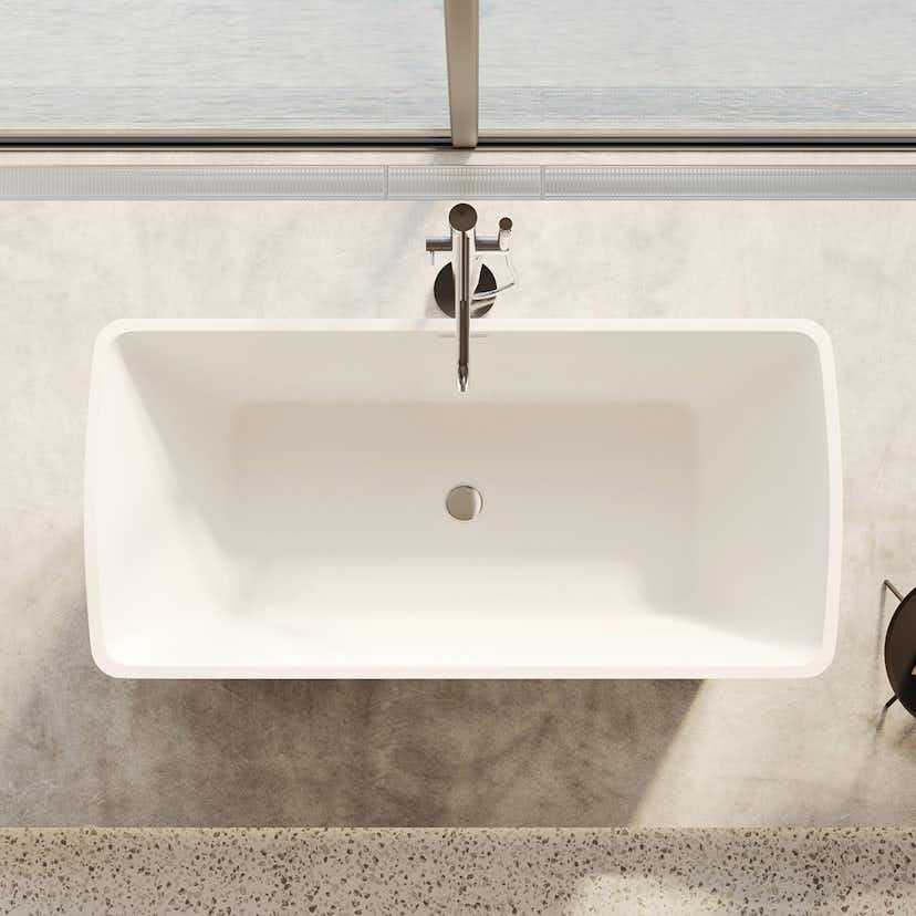 Badkar Strømberg Andria Lucite