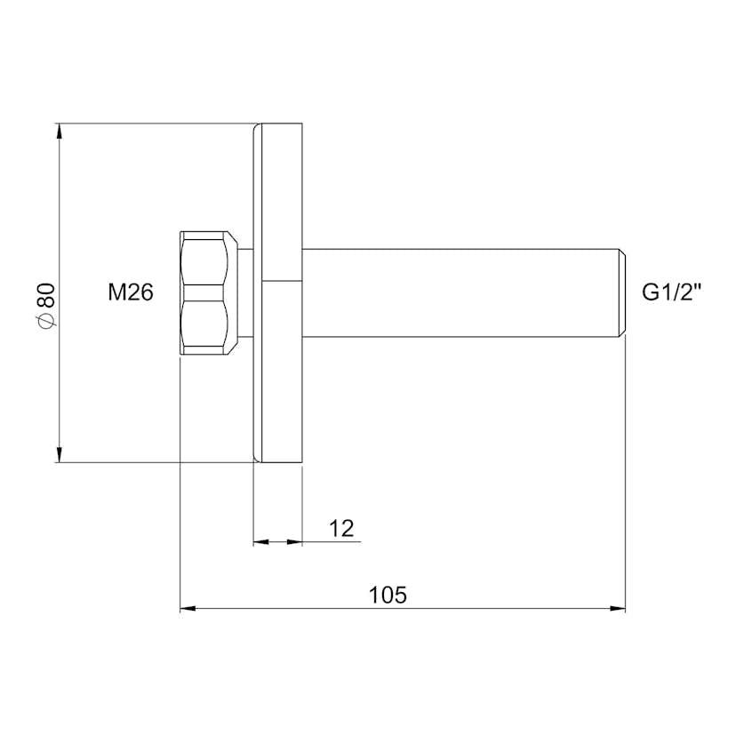 Anslutningskoppling Tapwell Ed2