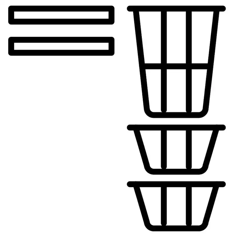 Add-On Temal, 2 x Hylla, 1 x Tvättkorg, 2 x Förvaringskorg