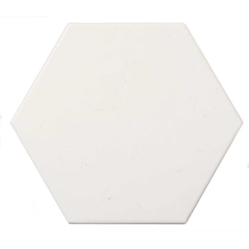 Klinker Ape Hexagon Vit 18x20 cm